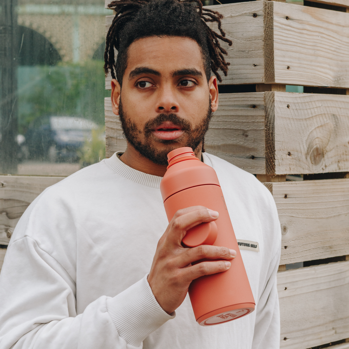 Ocean Bottle Original 1000ml Sahara Red Insulated Water Bottle Insulated Water Bottle