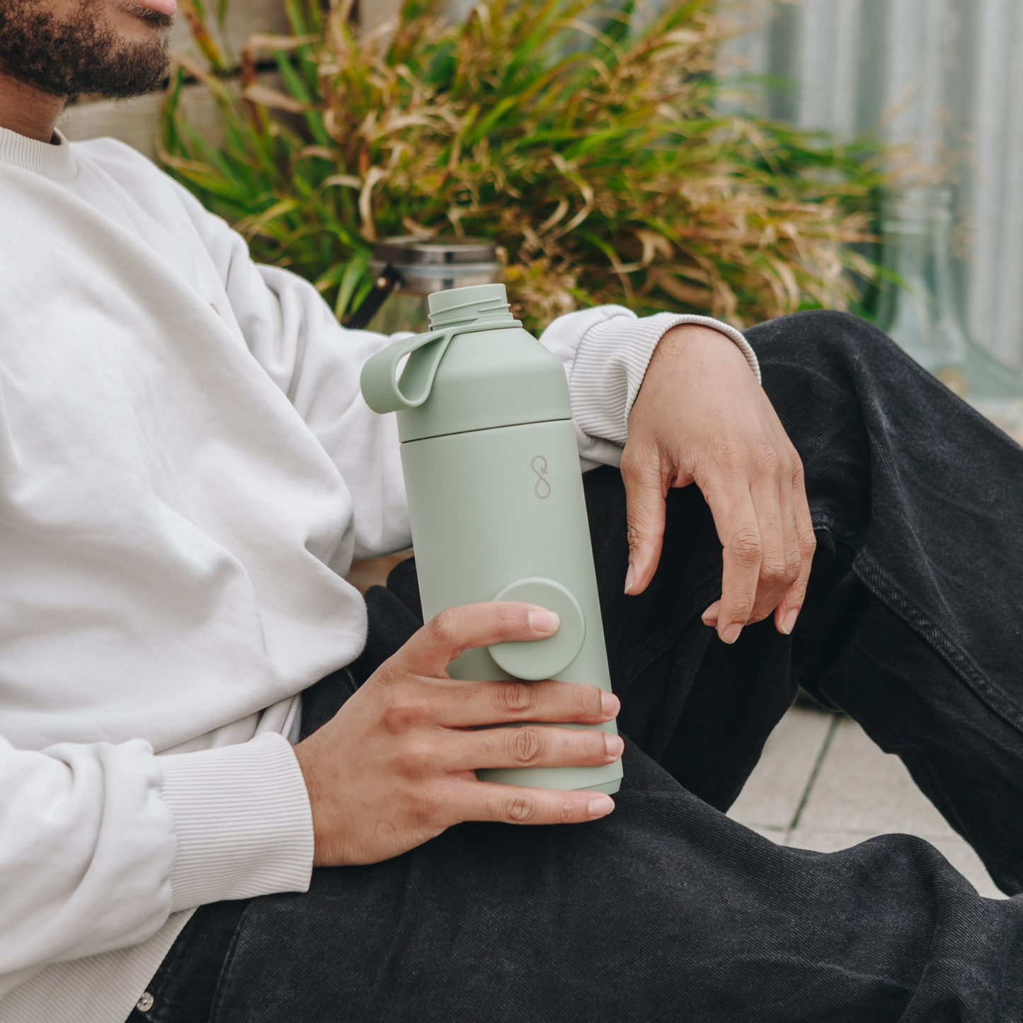 Ocean Bottle Original 1000ml Shale Green Insulated Water Bottle Insulated Water Bottle