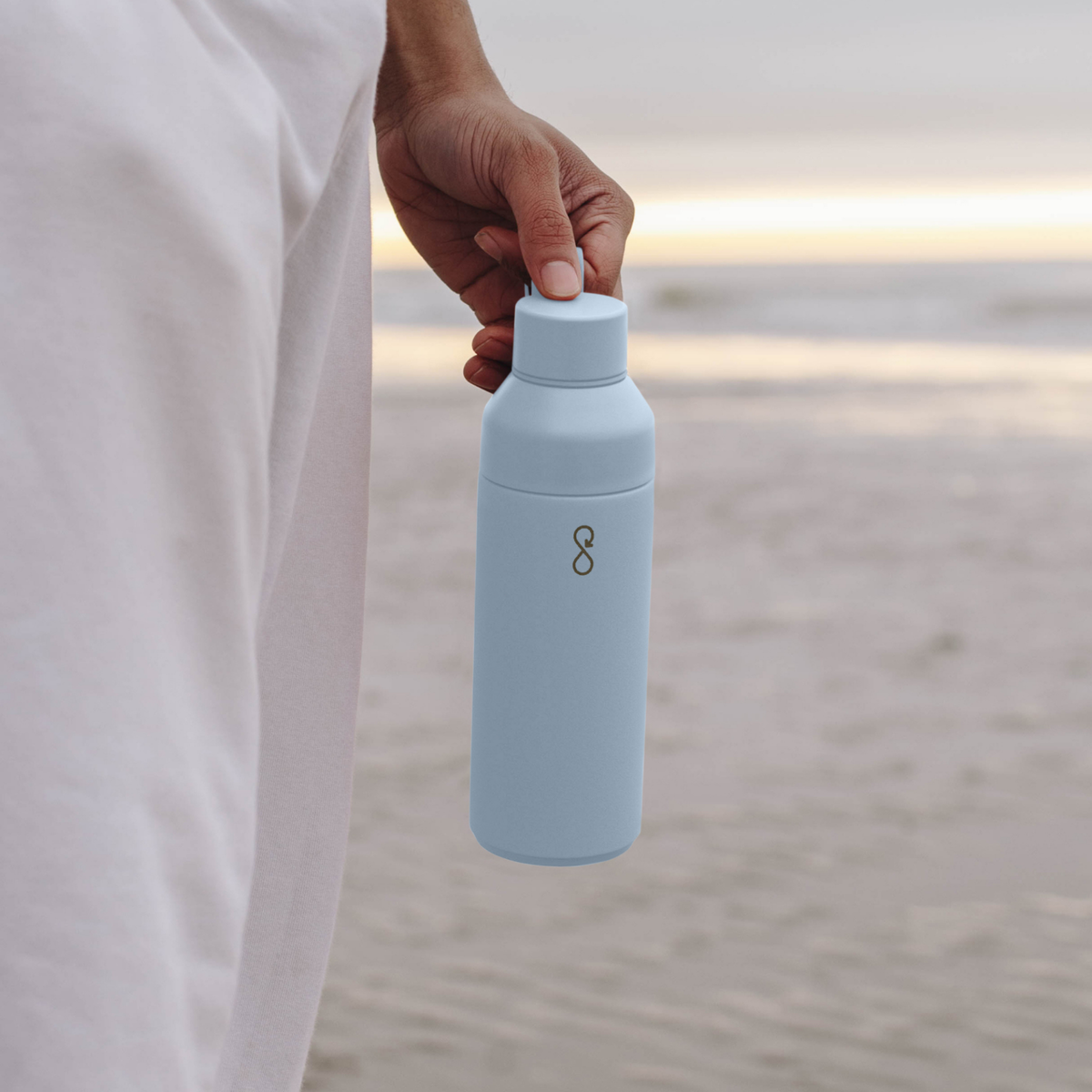 Ocean Bottle Original 500ml Ice Blue Insulated Water Bottle Insulated Water Bottle