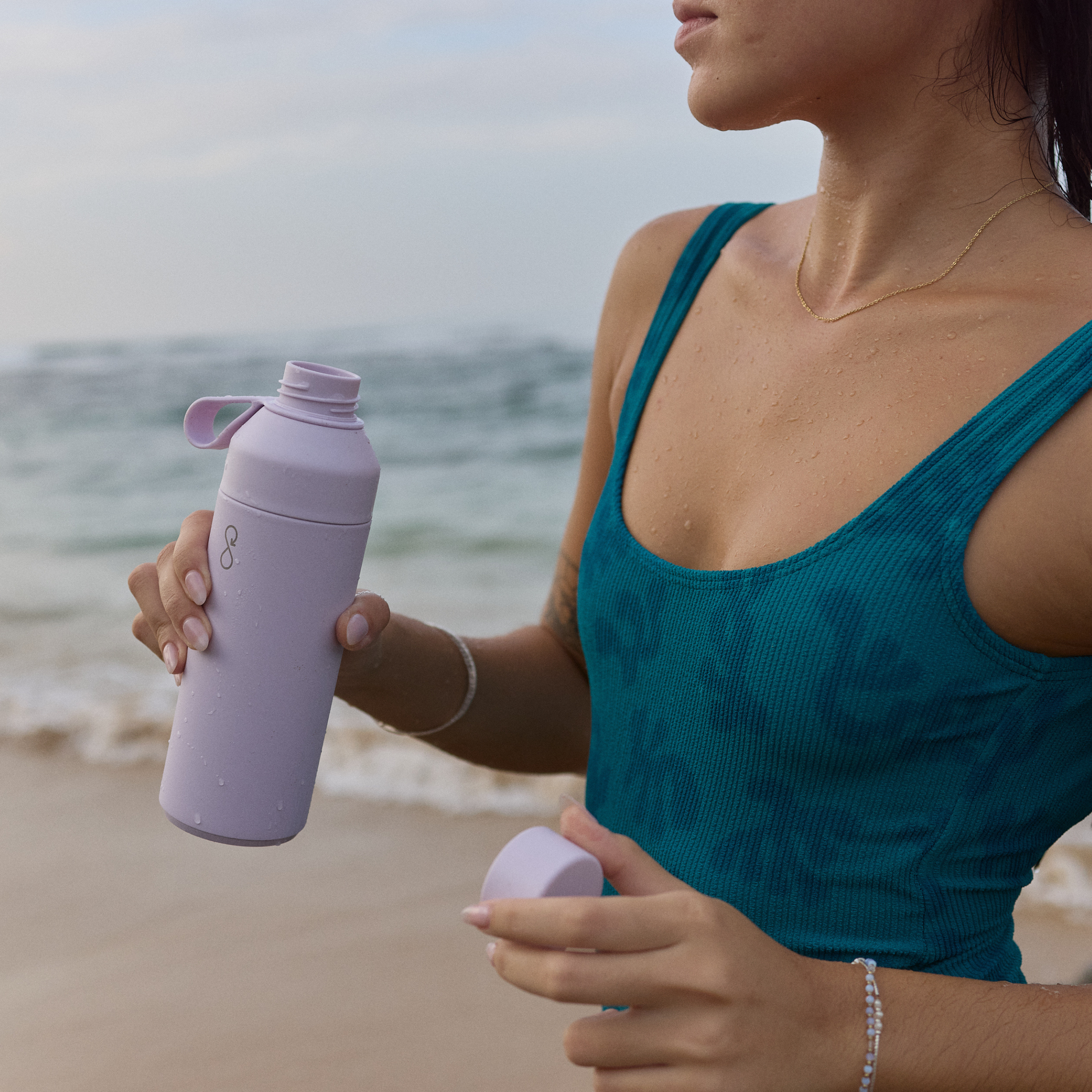 Ocean Bottle Original 500ml Lavender Haze Insulated Water Bottle Insulated Water Bottle