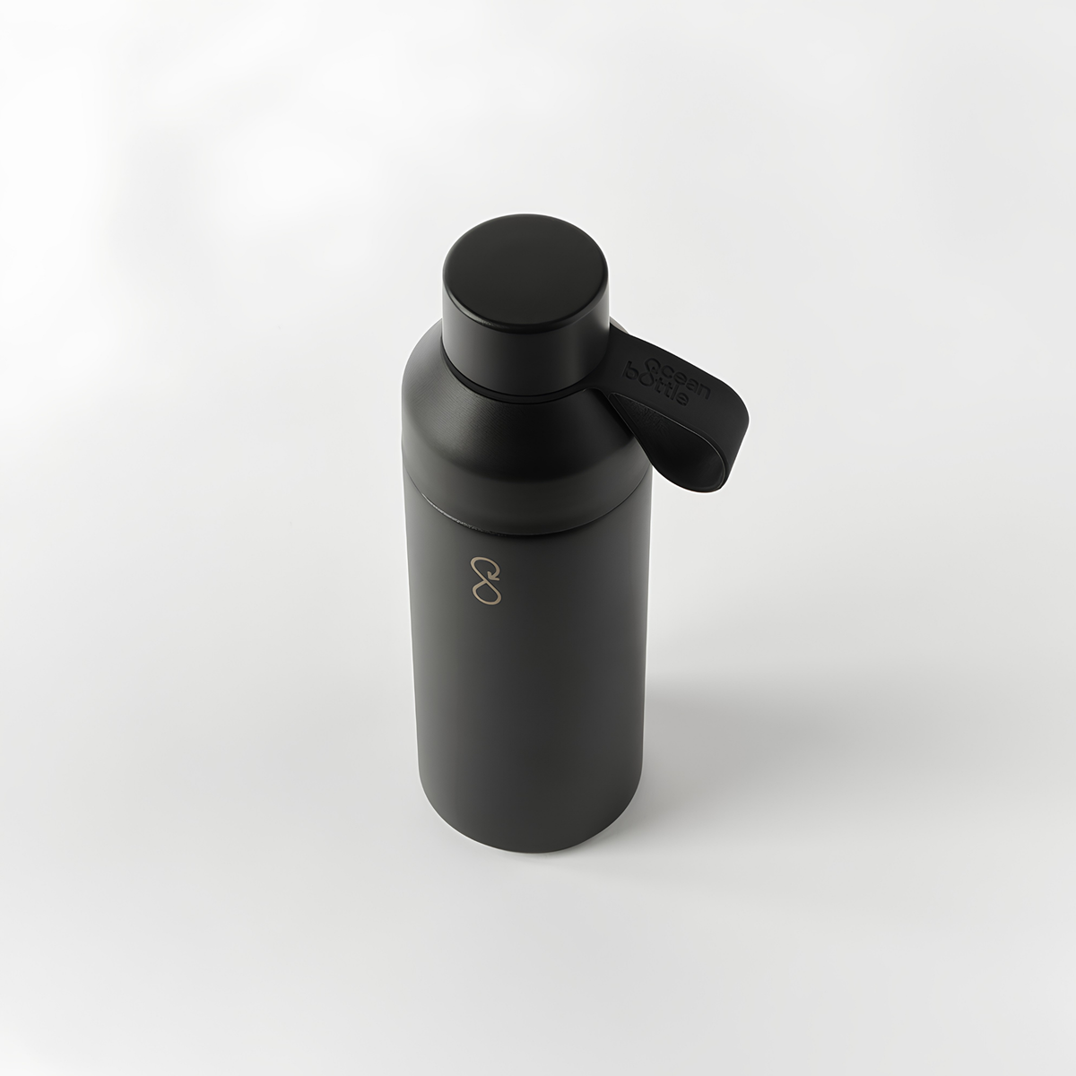 Ocean Bottle Original 500ml Obsidian Black Insulated Water Bottle Insulated Water Bottle