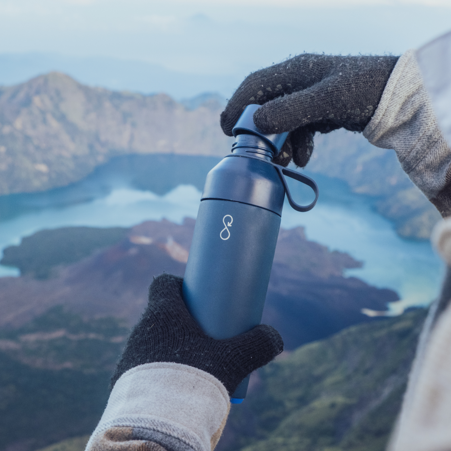 Ocean Bottle Original 500ml Ocean Blue Insulated Water Bottle Insulated Water Bottle
