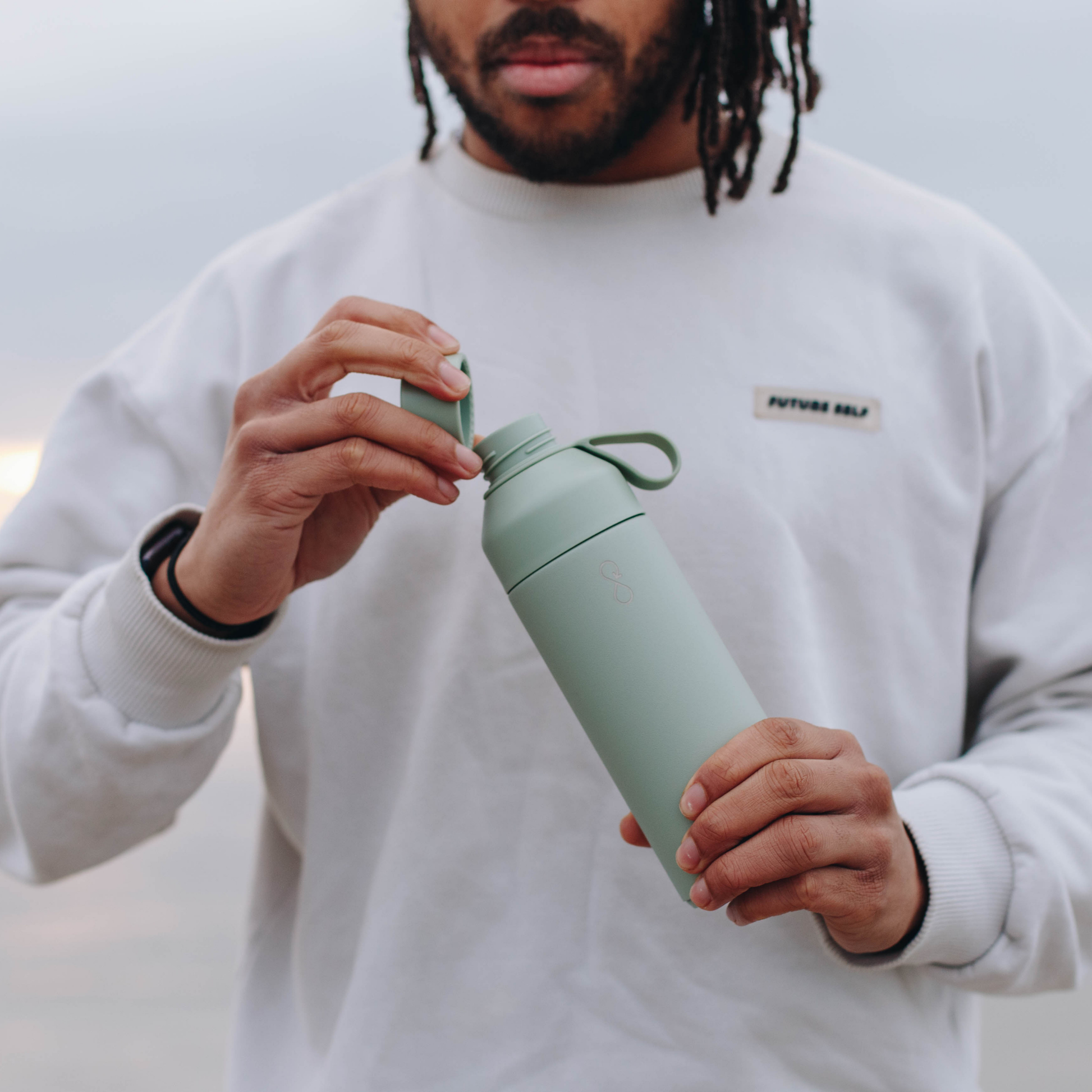 Ocean Bottle Original 500ml Shale Green Insulated Water Bottle Insulated Water Bottle