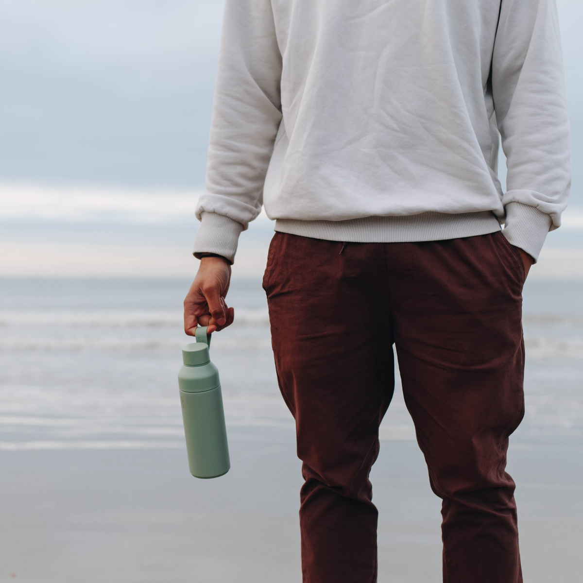 Ocean Bottle Original 500ml Shale Green Insulated Water Bottle Insulated Water Bottle