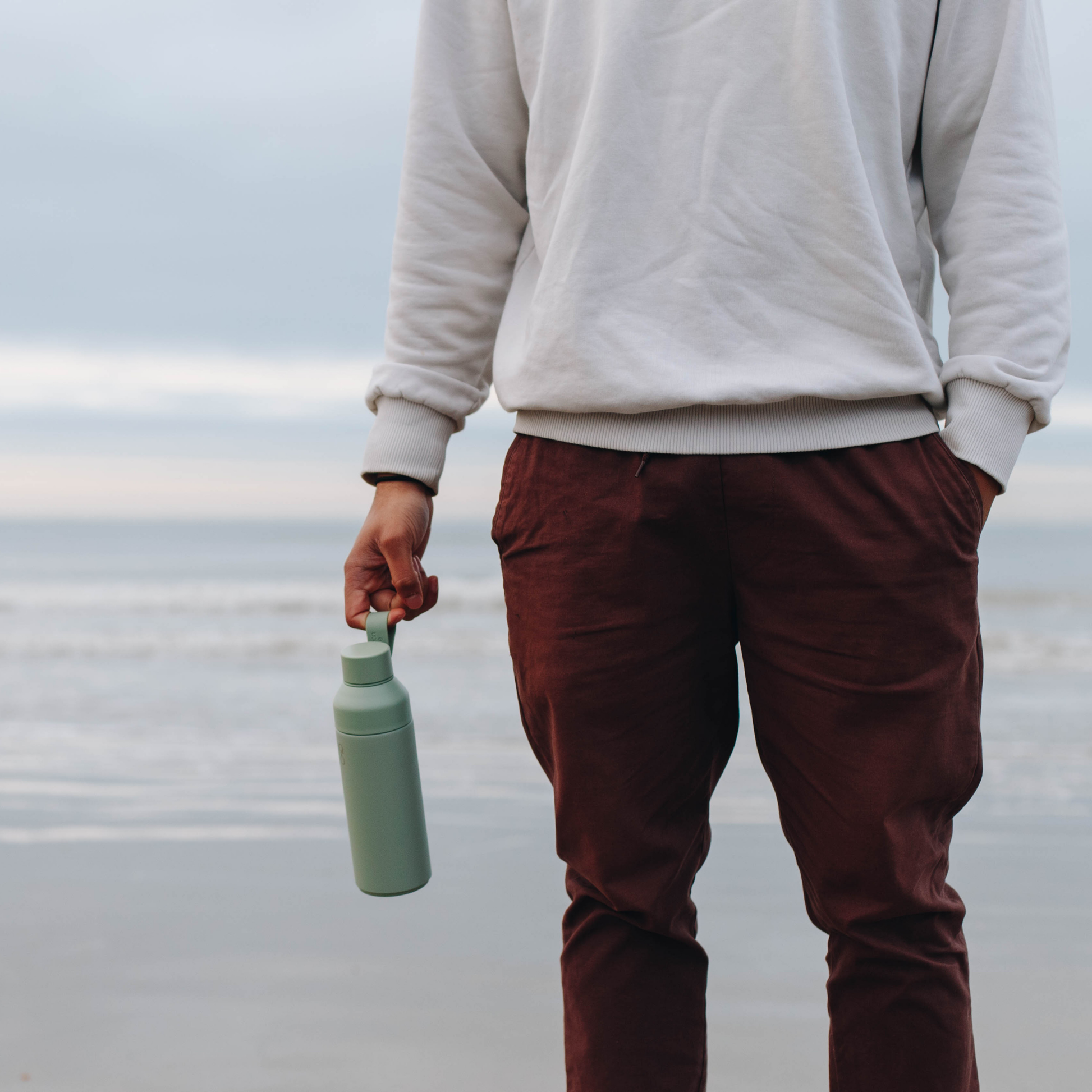 Ocean Bottle Original 500ml Shale Green Insulated Water Bottle Insulated Water Bottle