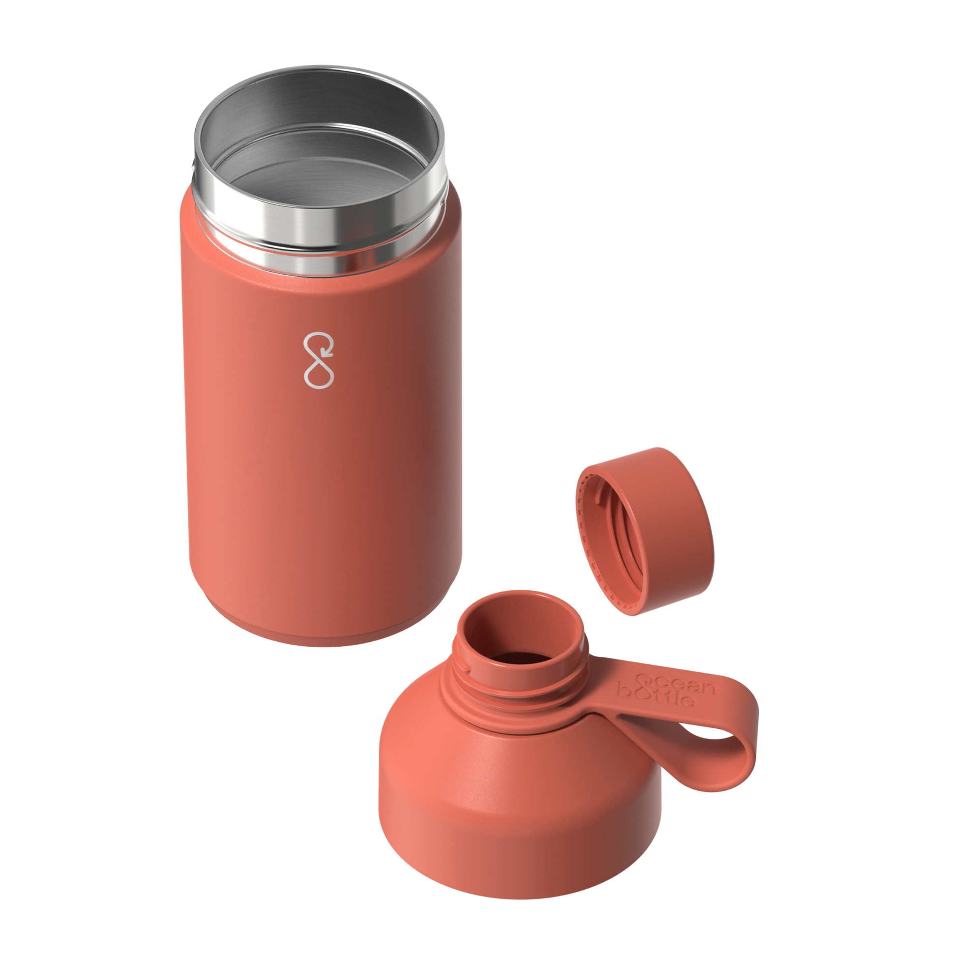 Ocean Bottle Original 750ml Sahara Red Insulated Water Bottle Insulated Water Bottle