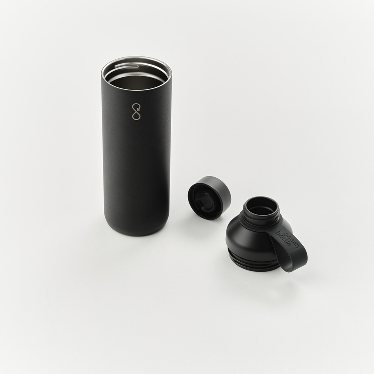 Ocean Bottle Peak 710ml Obsidian Black Insulated Water Bottle Insulated Water Bottle