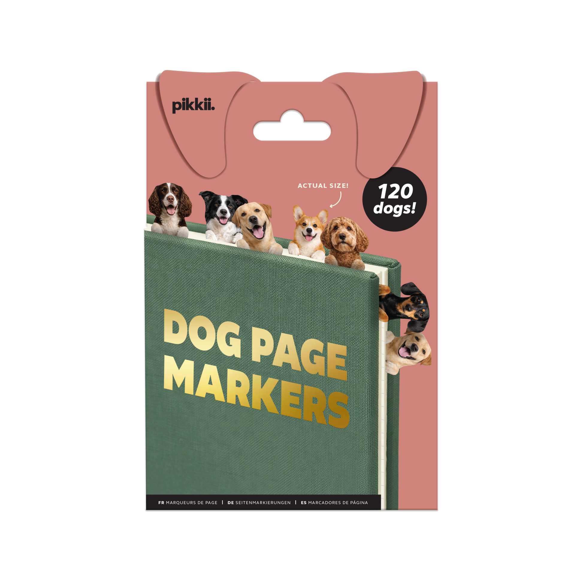 Pikkii Page Markers Dog