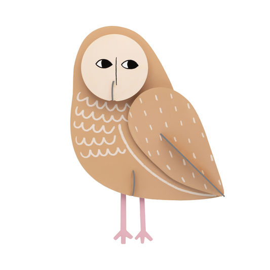 Studio Roof Wall Art Donna Wilson Creatures (A4) Otto Owl