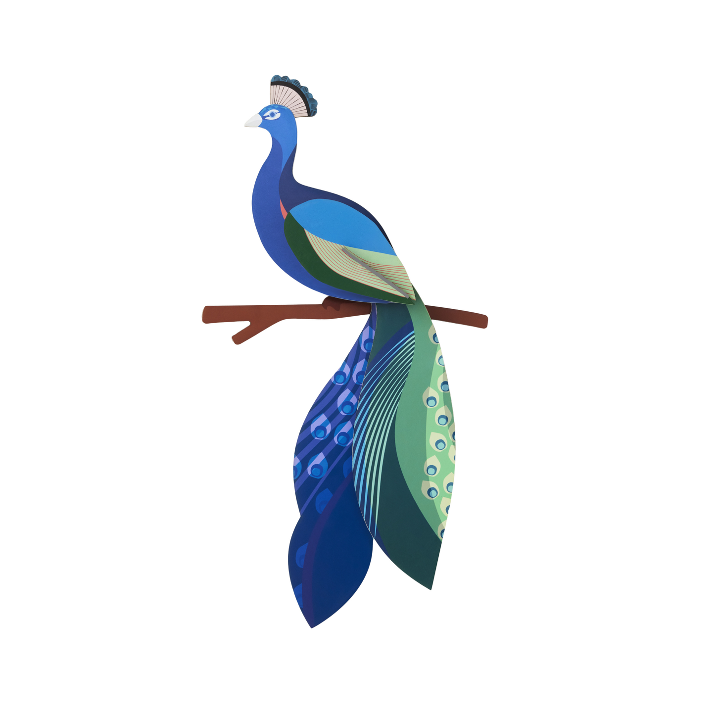 Studio Roof Wall Art Paradise Birds (B5) Peacock