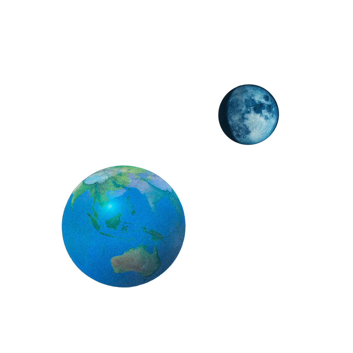 Suck UK Animated Moon & Earth Magnets
