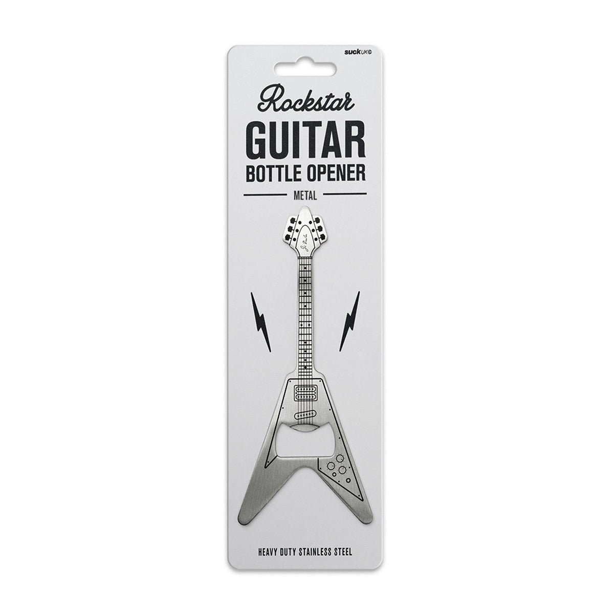Suck UK Bottle Opener Guitar Metal