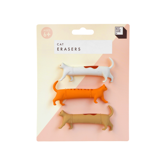 Suck UK Erasers Cat