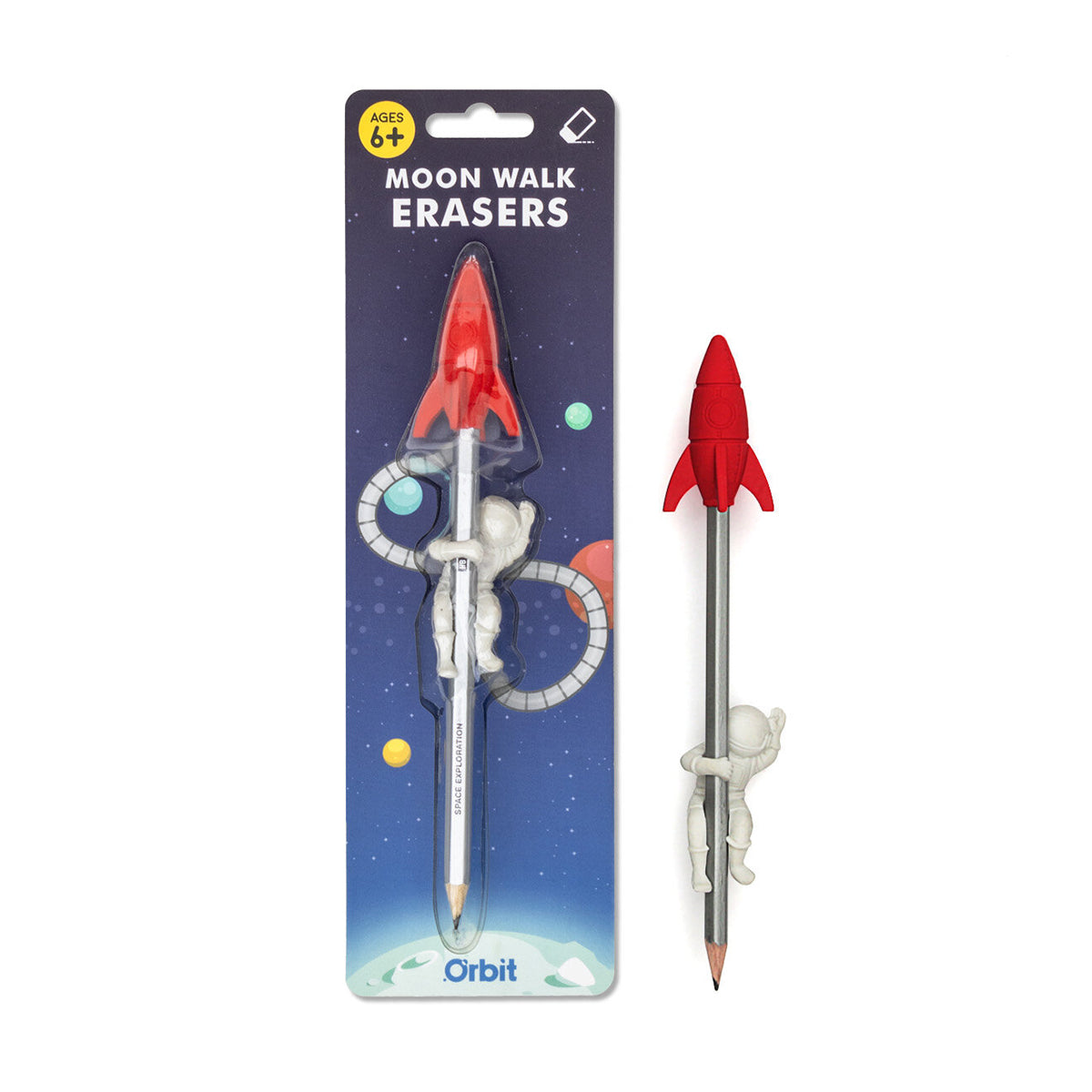 Suck UK Moon Walk Erasers