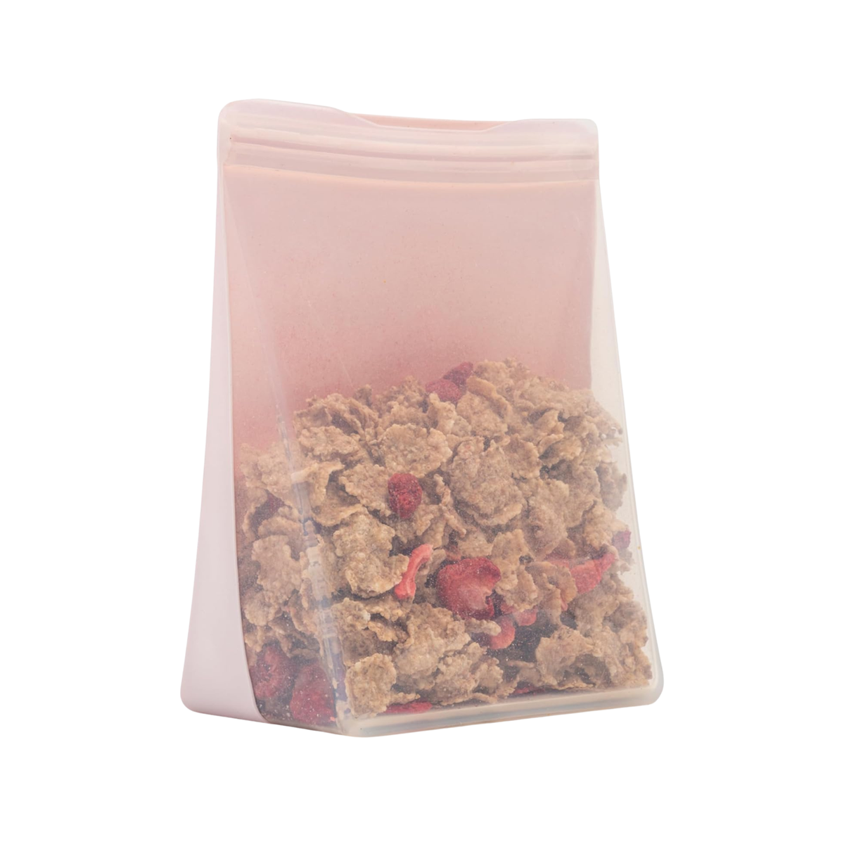 W&P Reusable Silicone Bag Stand Up 1.5L Blush