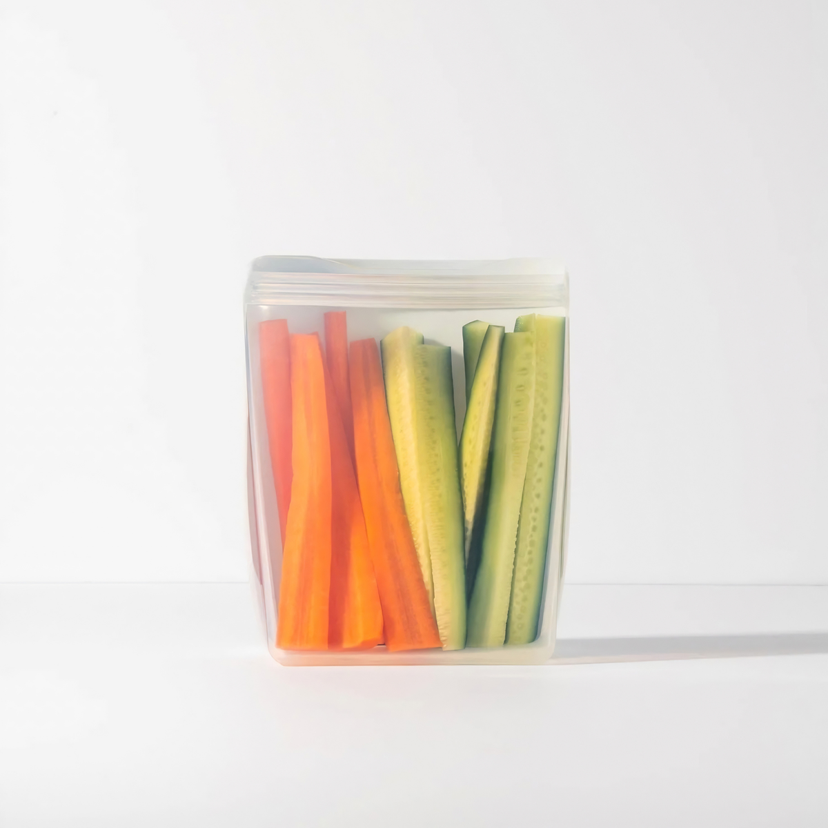 W&P Reusable Silicone Bag Stand Up 1L Mint