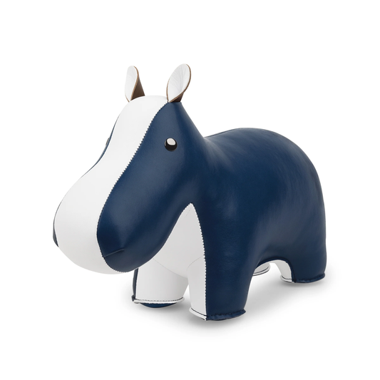 Zuny Doorstop Classic Hippo Midnight Blue