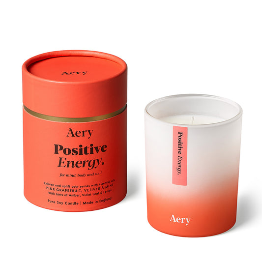 Aromatherapy 200g Soy Candle Positive Energy