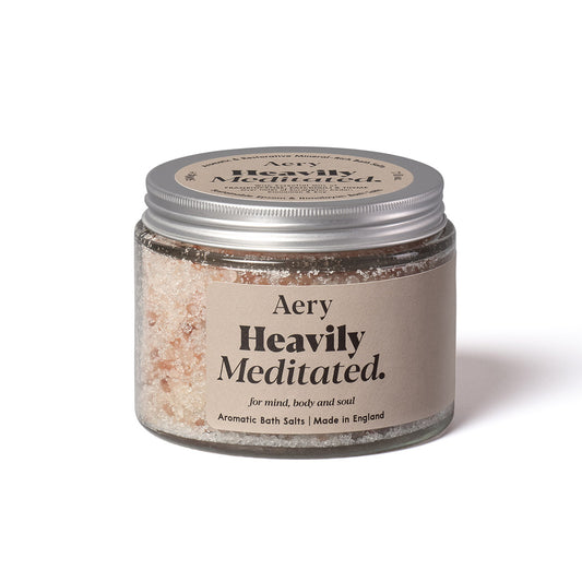 Aromatherapy 500g Bath Salts Heavily Meditated