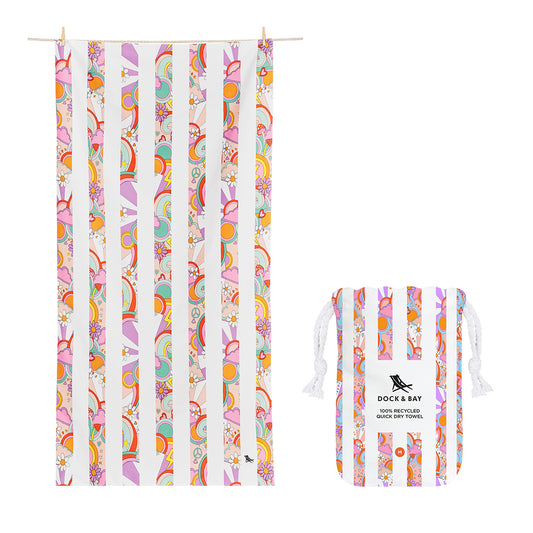 Beach Towel Kids Collection M Pink Power