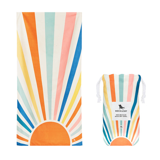 Beach Towel Stripes Go Wild Collection XL Rising Sun