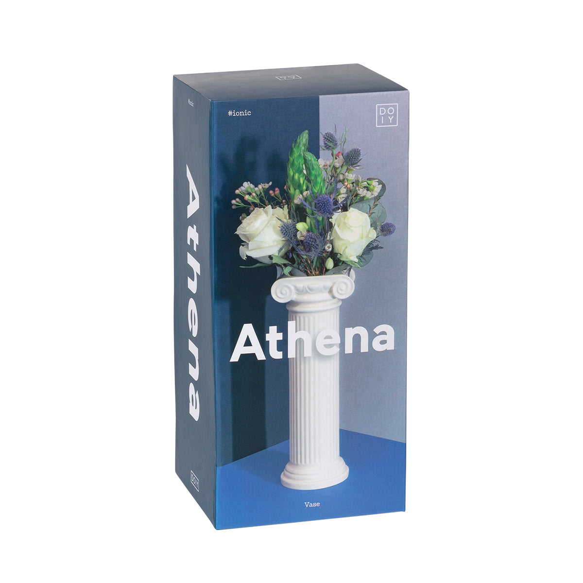 Athena Vase White