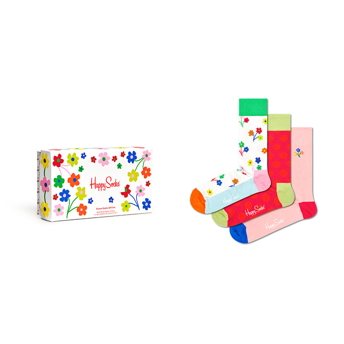 Gift Set Flower Socks (3300) 3-Pack