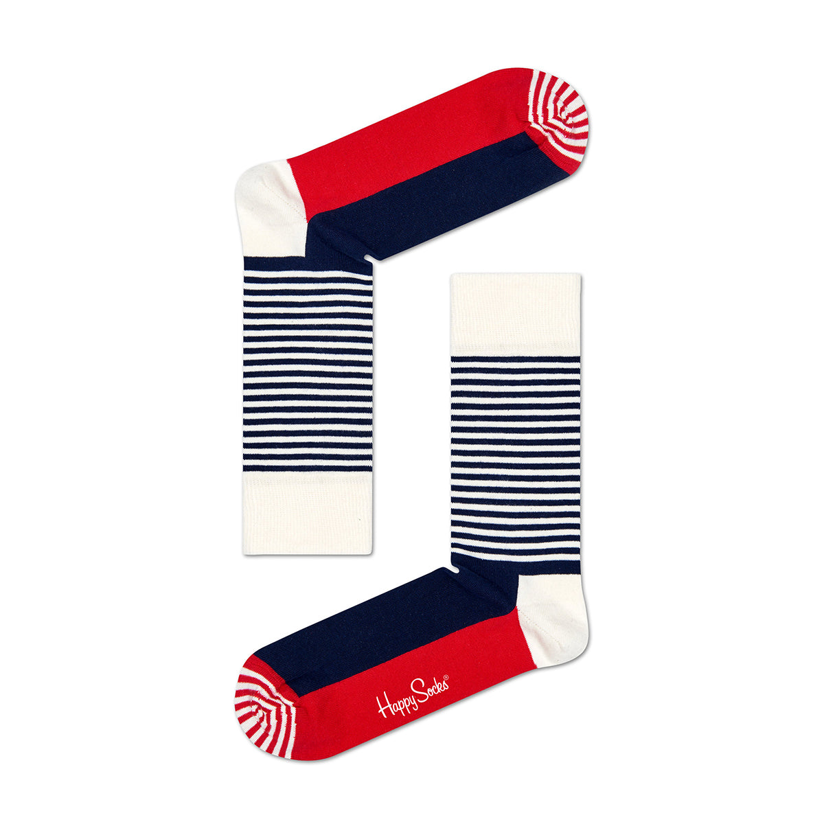 Half Stripe Sock (068)